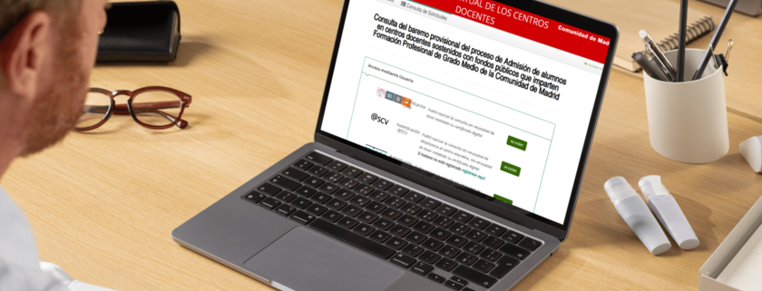 Actualización del calendario de admisión y matrícula de FP Ciempozuelos
