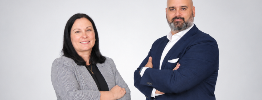 Rocío González, nueva directora del Centro de FP San Juan de Dios de Bormujos, junto a José Manuel Calle como jefe de estudios